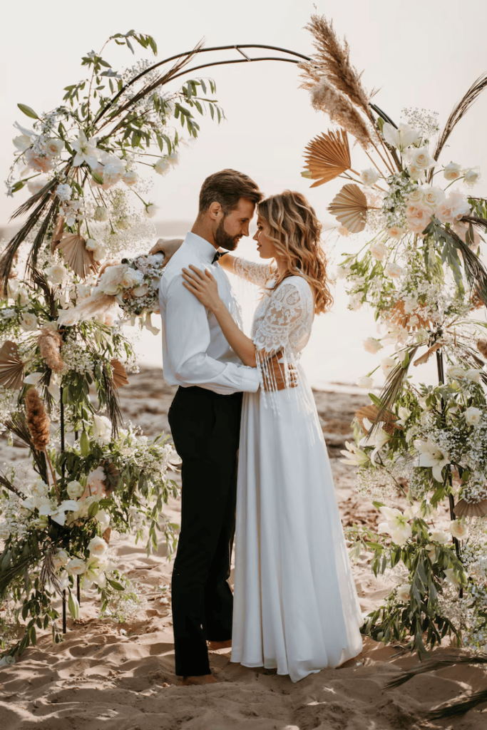 bride and groom