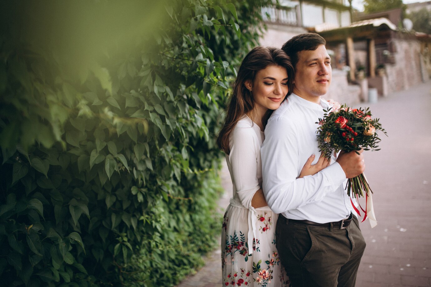 Young couple before engagement